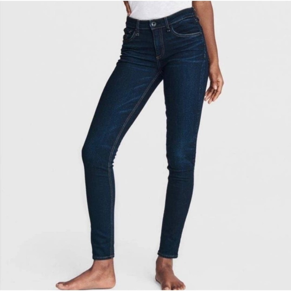 Rag & Bone High Rise Skinny Jeans